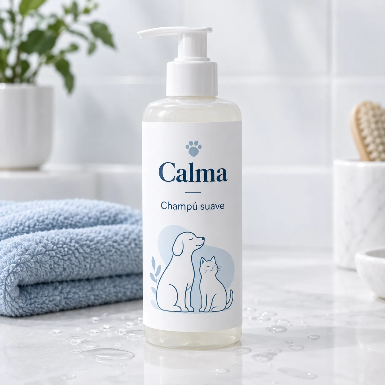 Calma · Champú suave